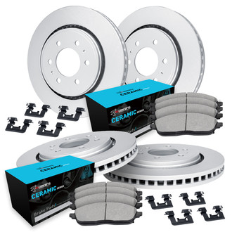 R1 Concepts® - Brake Kit with Ceramic Pads