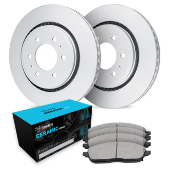 R1 Concepts® - Front Brake Kit with Ceramic Pads