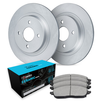 R1 Concepts® - Rear Brake Kit with Ceramic Pads