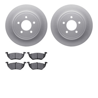 R1 Concepts® - Rear Brake Kit with Ceramic Pads