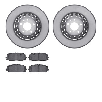 R1 Concepts® - Front Brake Kit with Ceramic Pads
