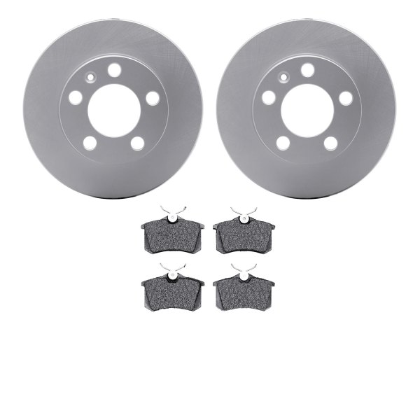  R1 Concepts® - Rear Brake Kit with Ceramic Pads