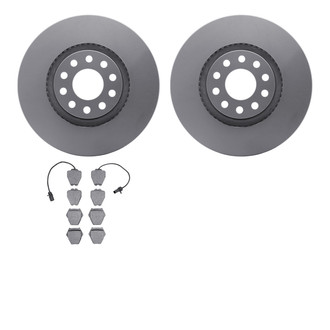 R1 Concepts® - Front Brake Kit with Ceramic Pads