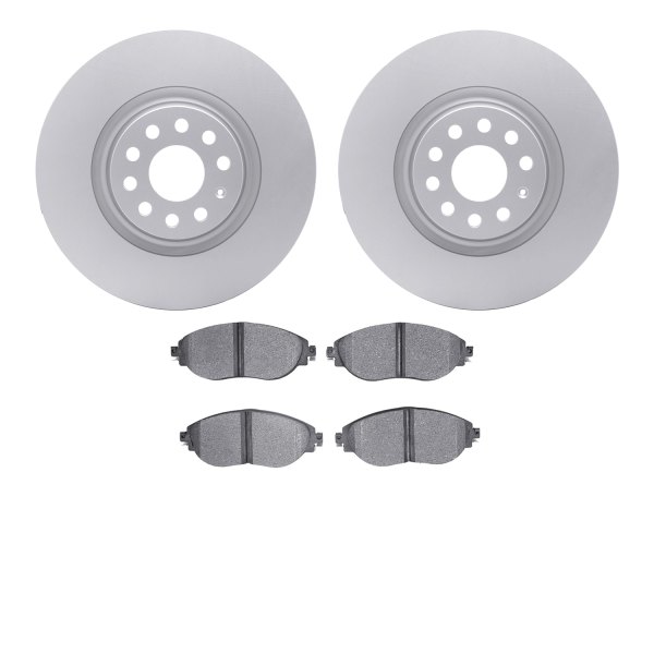  R1 Concepts® - Front Brake Kit with Ceramic Pads