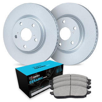 R1 Concepts® - Rear Brake Kit with Ceramic Pads