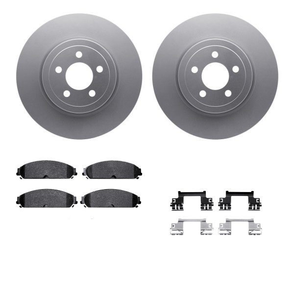  R1 Concepts® - Front Brake Kit with Super Duty Pads