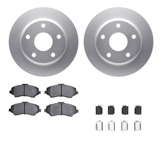 R1 Concepts® - Carbon Coated Brake Kit with Super Duty Pads