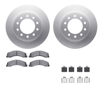 R1 Concepts® - Front Brake Kit with Super Duty Pads