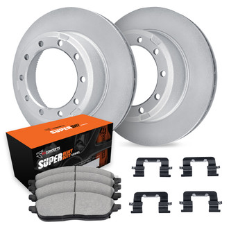 R1 Concepts® - Rear Brake Kit with Super Duty Pads