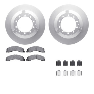 R1 Concepts® - Rear Brake Kit with Super Duty Pads