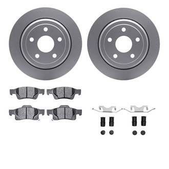 R1 Concepts® - Carbon Coated Brake Kit with Super Duty Pads
