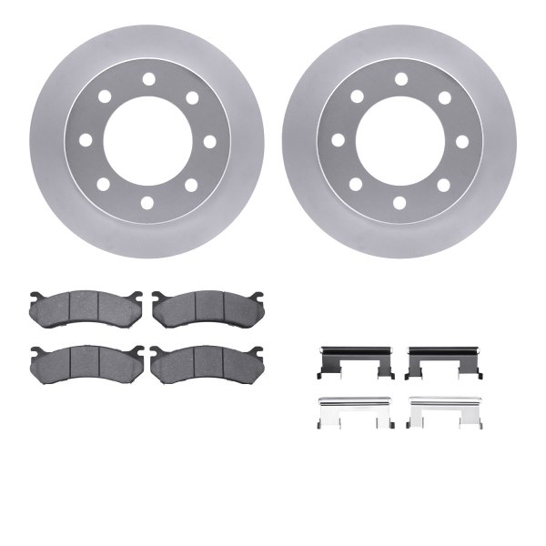  R1 Concepts® - Rear Brake Kit with Super Duty Pads