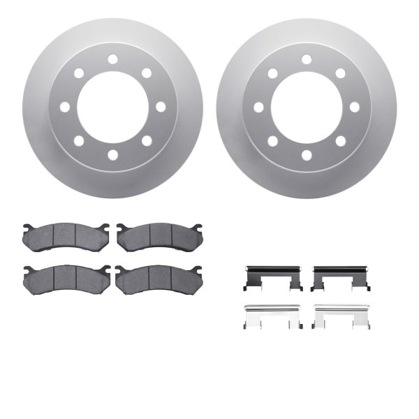  R1 Concepts® - Rear Brake Kit with Super Duty Pads