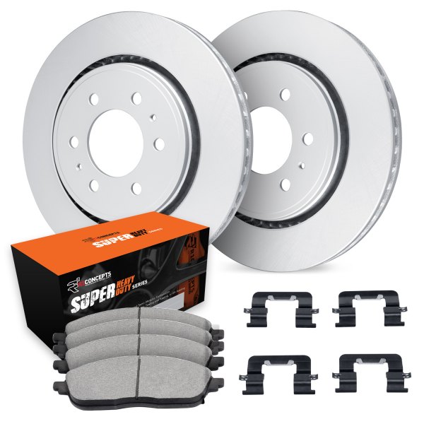  R1 Concepts® - Rear Brake Kit with Super Duty Pads