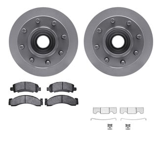 R1 Concepts® - Front Brake Kit with Super Duty Pads