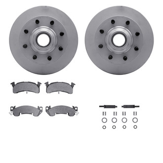 R1 Concepts® - Front Brake Kit with Super Duty Pads