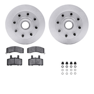 R1 Concepts® - Front Brake Kit with Super Duty Pads