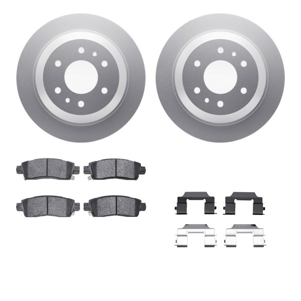  R1 Concepts® - Rear Brake Kit with Super Duty Pads