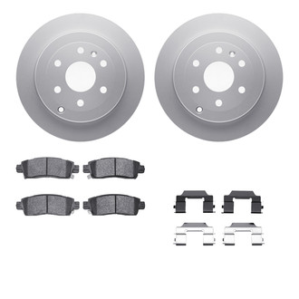 R1 Concepts® - Carbon Coated Brake Kit with Super Duty Pads