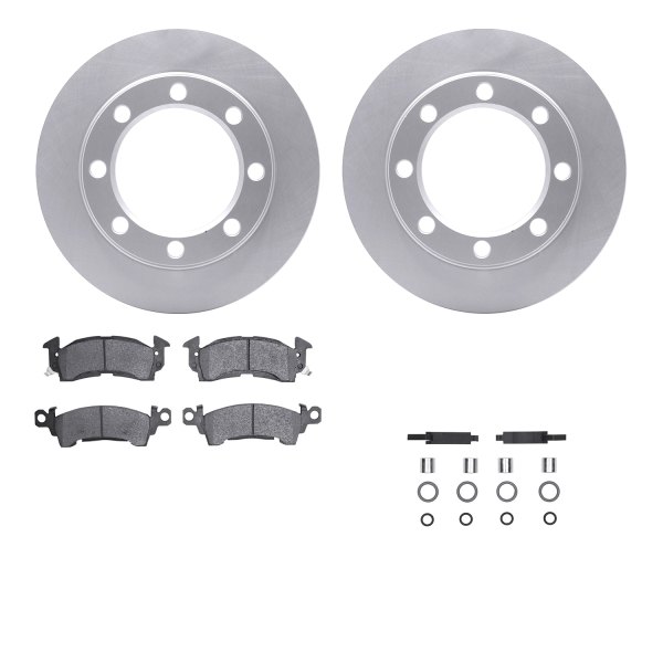  R1 Concepts® - Front Brake Kit with Super Duty Pads