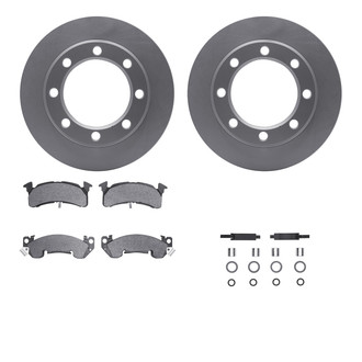 R1 Concepts® - Front Brake Kit with Super Duty Pads