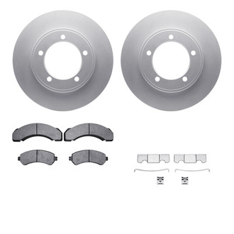 R1 Concepts® - Carbon Coated Brake Kit with Super Duty Pads