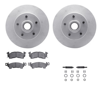 R1 Concepts® - Front Brake Kit with Super Duty Pads