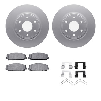 R1 Concepts® - Carbon Coated Brake Kit with Super Duty Pads