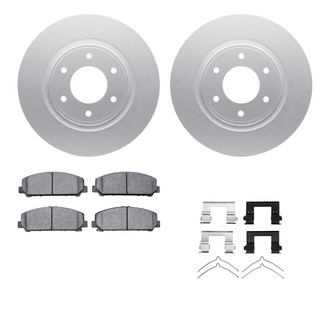 R1 Concepts® - Carbon Coated Brake Kit with Super Duty Pads