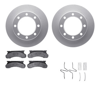 R1 Concepts® WDXH1-99103 - Front Brake Kit with Super Duty Pads