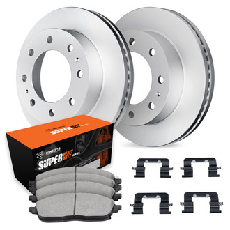 R1 Concepts® - Front Brake Kit with Super Duty Pads