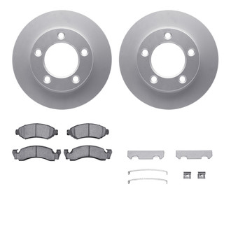 R1 Concepts® WDXH1-99105 - Front Brake Kit with Super Duty Pads