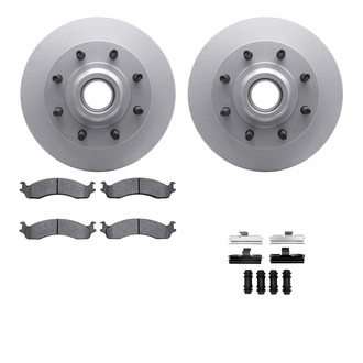 R1 Concepts® - Front Brake Kit with Super Duty Pads