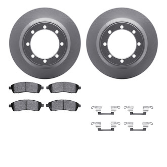 R1 Concepts® - Rear Brake Kit with Super Duty Pads