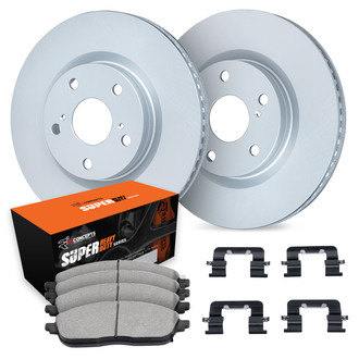 R1 Concepts® - Front Brake Kit with Super Duty Pads