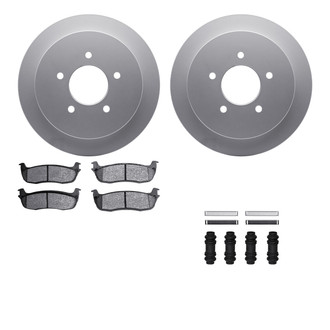 R1 Concepts® - Rear Brake Kit with Super Duty Pads