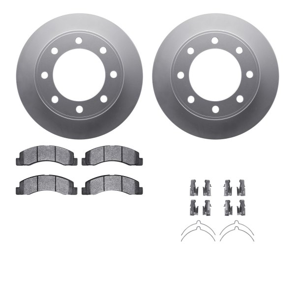  R1 Concepts® - Front Brake Kit with Super Duty Pads