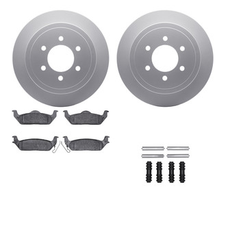 R1 Concepts® - Rear Brake Kit with Super Duty Pads