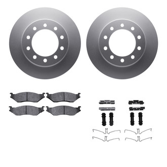R1 Concepts® - Front Brake Kit with Super Duty Pads