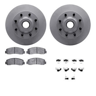 R1 Concepts® - Front Brake Kit with Super Duty Pads