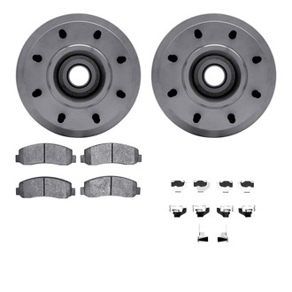 R1 Concepts® - Front Brake Kit with Super Duty Pads