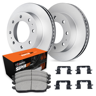 R1 Concepts® - Front Brake Kit with Super Duty Pads