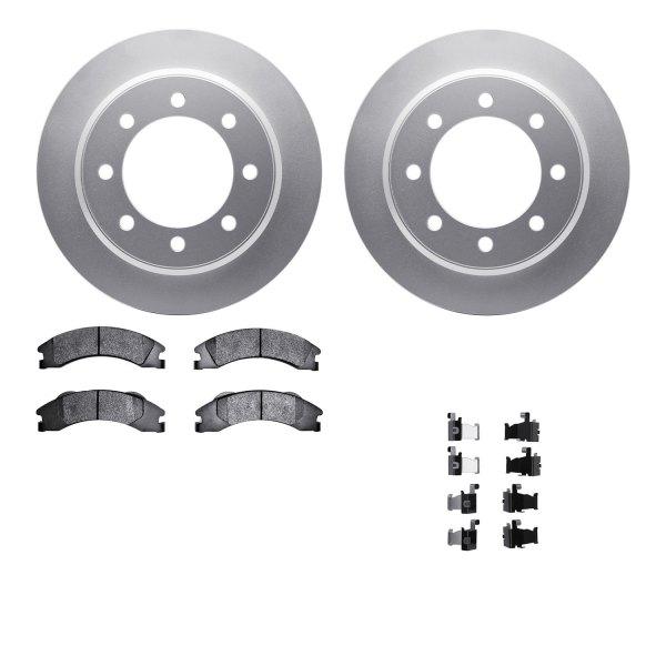  R1 Concepts® - Rear Brake Kit with Super Duty Pads