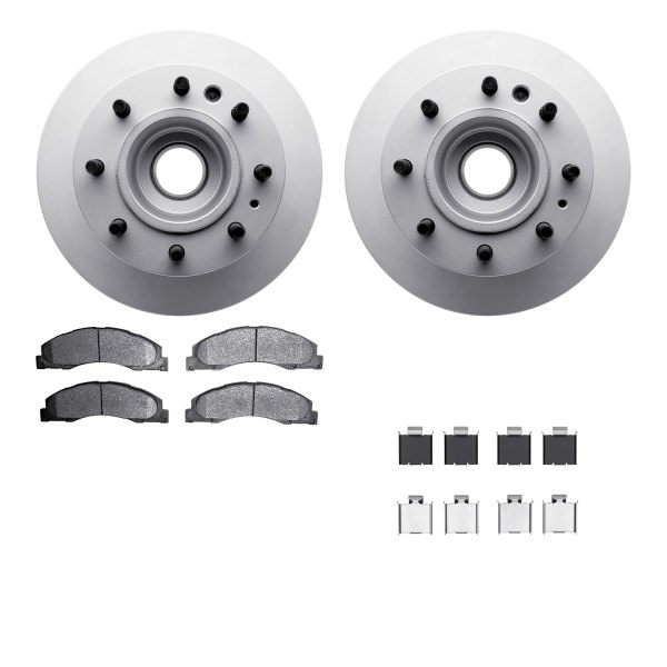  R1 Concepts® - Front Brake Kit with Super Duty Pads