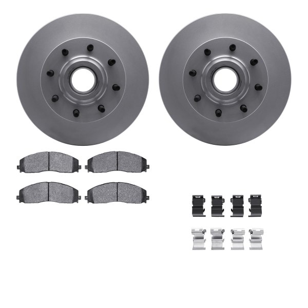  R1 Concepts® - Front Brake Kit with Super Duty Pads