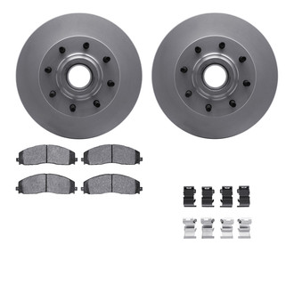 R1 Concepts® - Front Brake Kit with Super Duty Pads