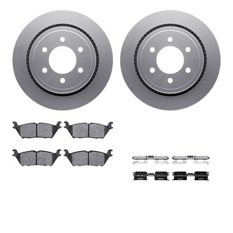 R1 Concepts® - Rear Brake Kit with Super Duty Pads