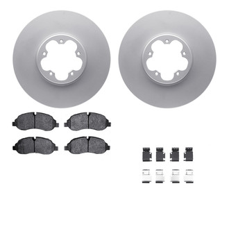 R1 Concepts® - Front Brake Kit with Super Duty Pads
