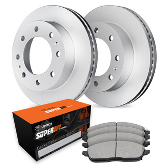 R1 Concepts® - Front Brake Kit with Super Duty Pads