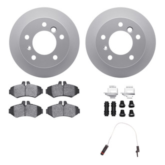 R1 Concepts® - Carbon Coated Brake Kit with Super Duty Pads